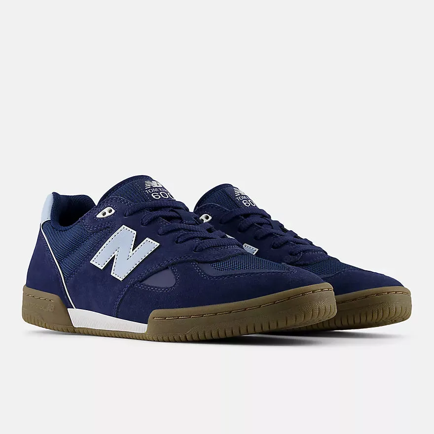 Push Control New Balance Numeric Tom Knox 600 Shoes -Navy/White/Gum