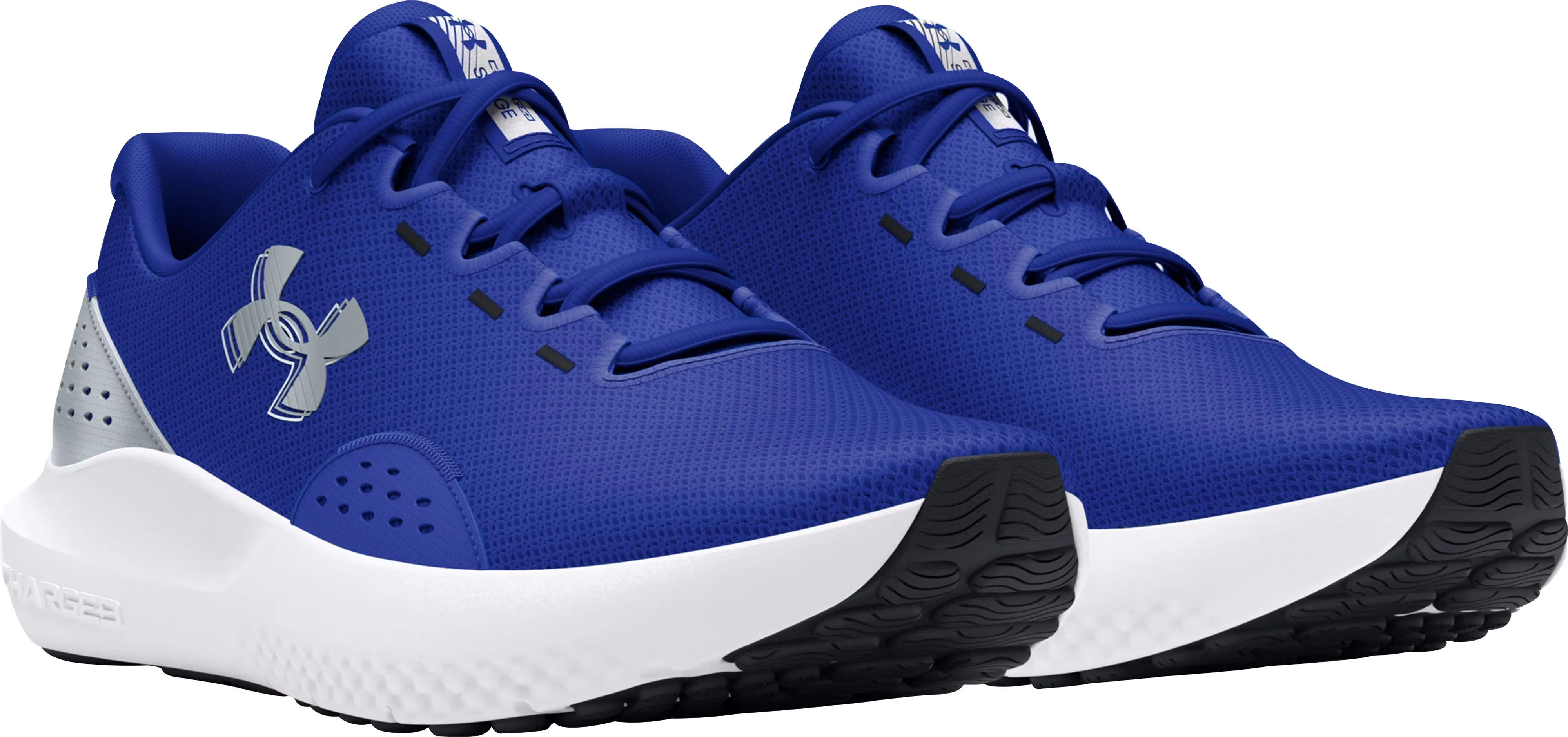 Under Armour Charged Surge 4 Mens Running Shoes - Blue Street Glow