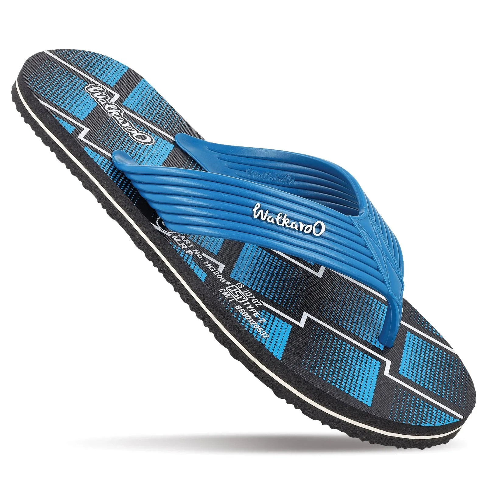 Men's Hawai Slippers - HG209 Teal Blue Black Pool Rest Outfit Sunset Steps