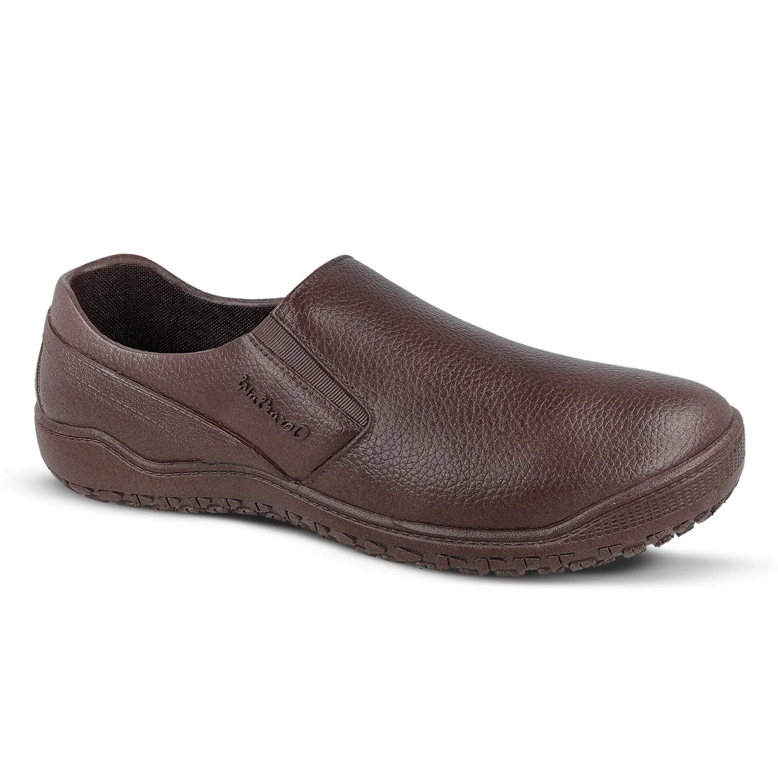Urban Walk Instant Fit Men's Slip-On Rain Shoes - WC4703 Brown