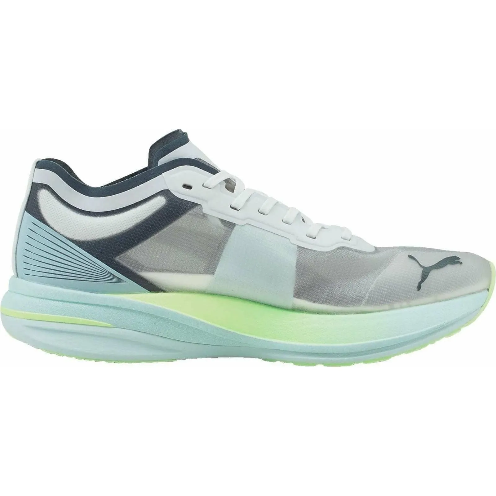 Puma Deviate Nitro Elite Racer Mens Running Shoes - White Snow Warm