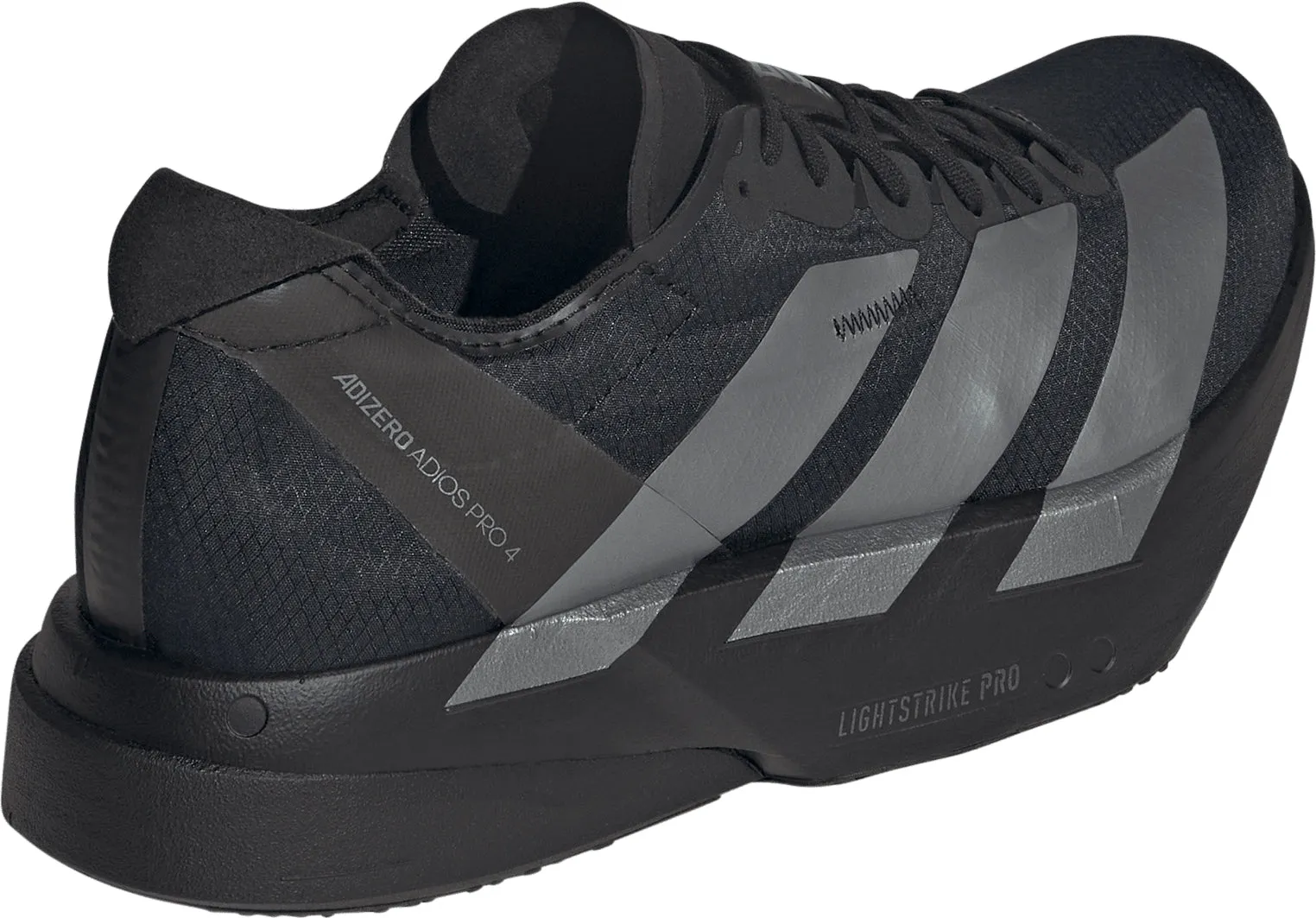 Classic adidas Adizero Adios Pro 4 Mens Running Shoes - Black