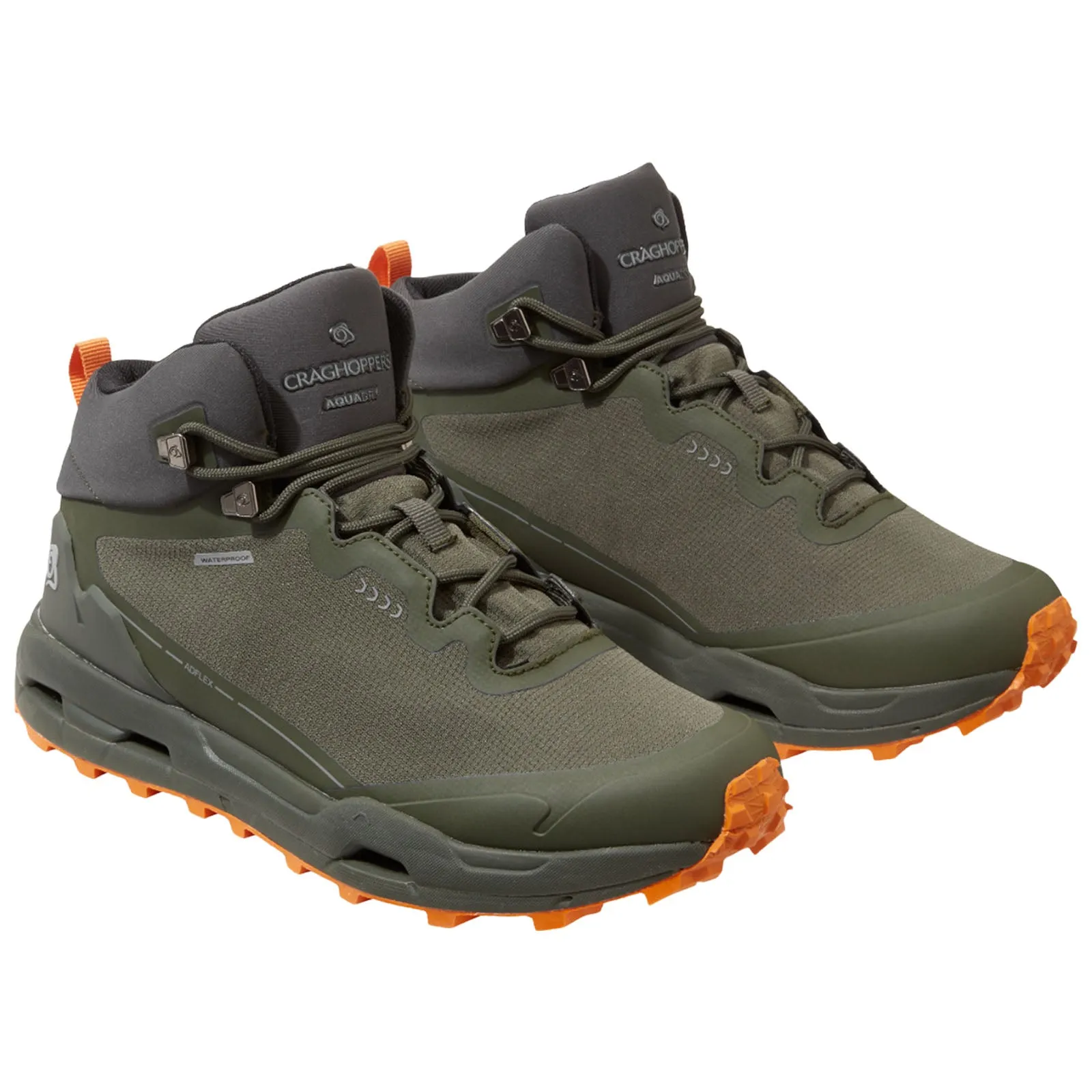 Craghoppers Mens Adflex Walking Boots Stage Glow Peace Step