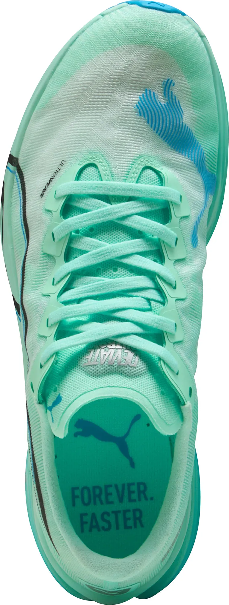 Ultra Light Trail Running Puma Deviate Nitro Elite 3 Mens Running Shoes - Green