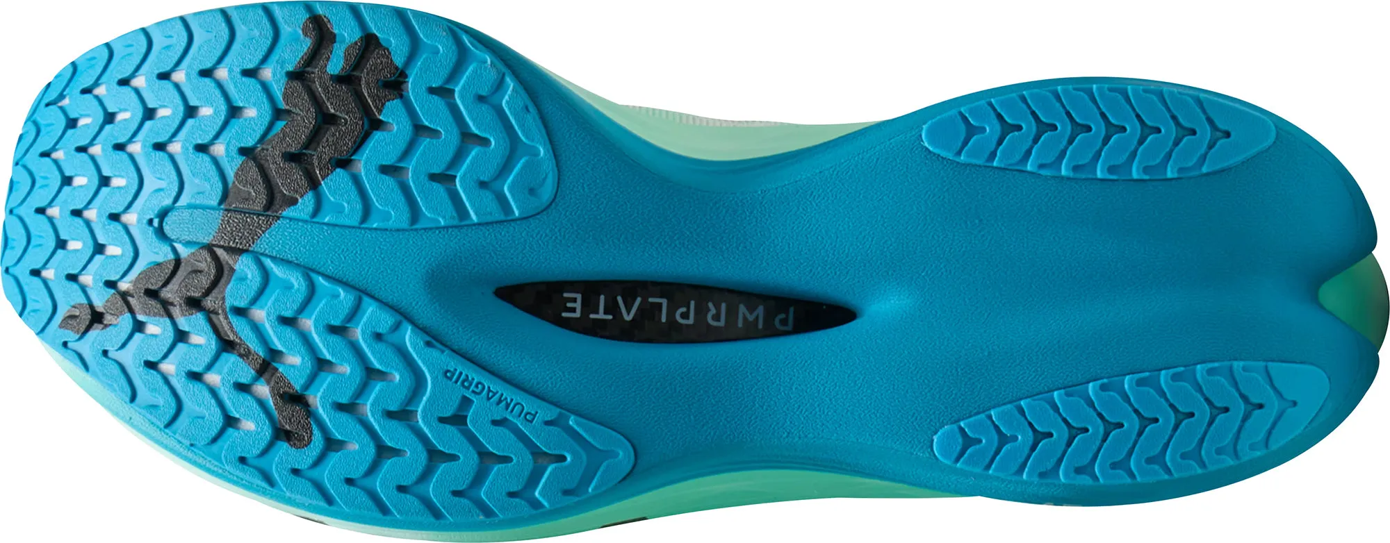 Puma Deviate Nitro Elite 3 Mens Running Shoes - Green Garden Mood Sweat Resistant Standing Workers