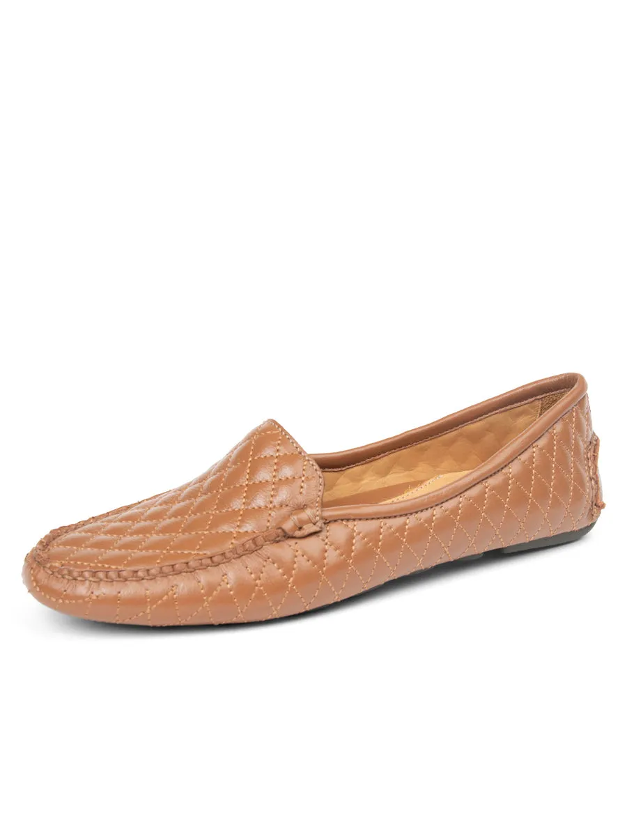 Jillian Quilted Driving Moccasin Stable base Hero Walk