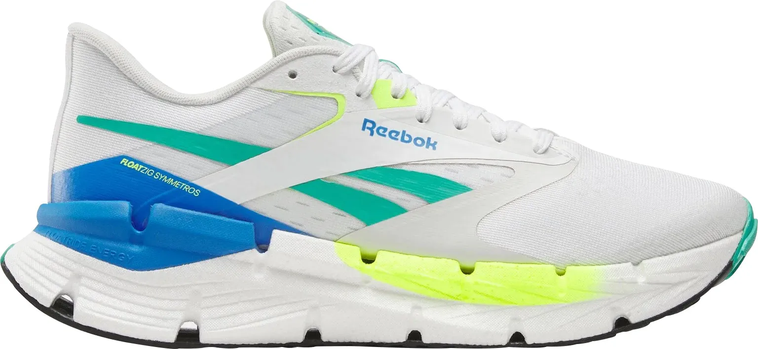 Reebok FloatZig Symmetros Mens Running Shoes - White Comfort toe Brave Walk