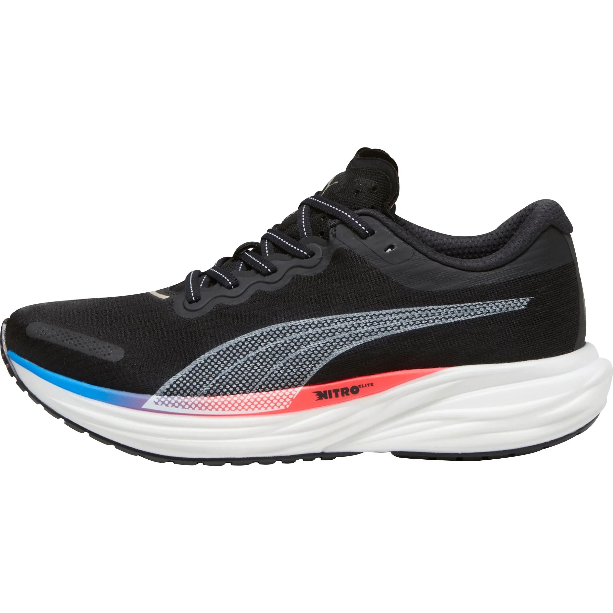 Puma Deviate Nitro 2 Mens Running Shoes - Black Urban Sleek Stride Easy