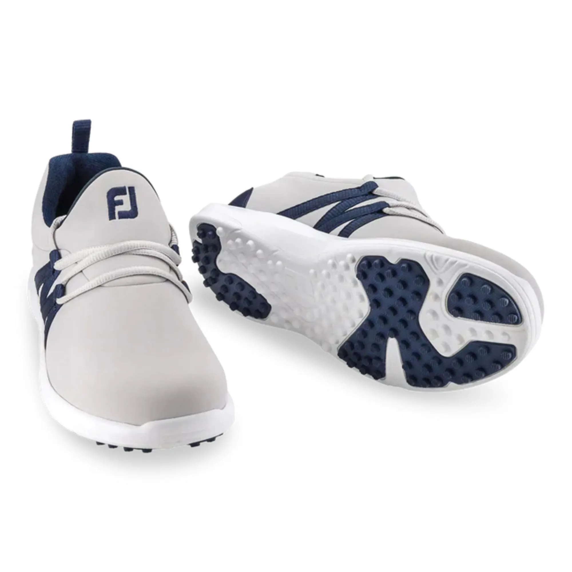 Lace Free Max Stability FootJoy Womens Leisure Slip-On Previous Season - SAND/NAVY