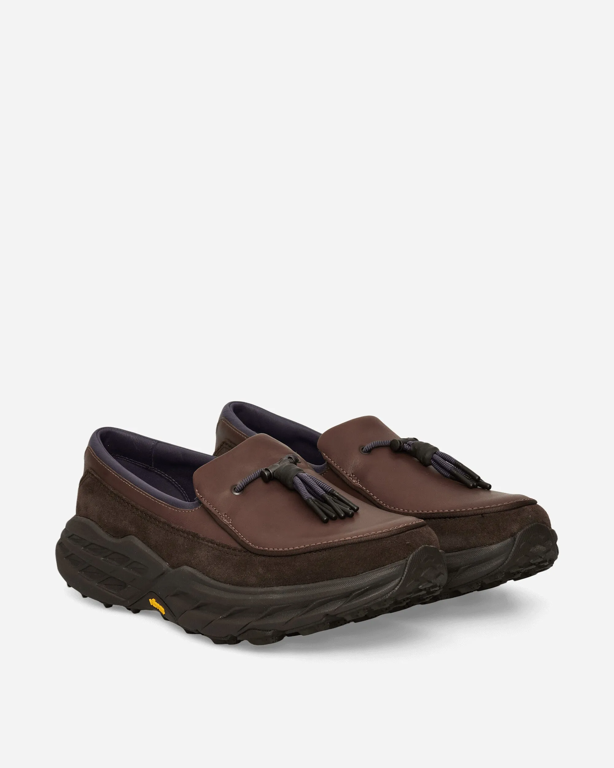 Slip Resistant Slip On Comfort Speed Loafers Walnut / Cast Iron