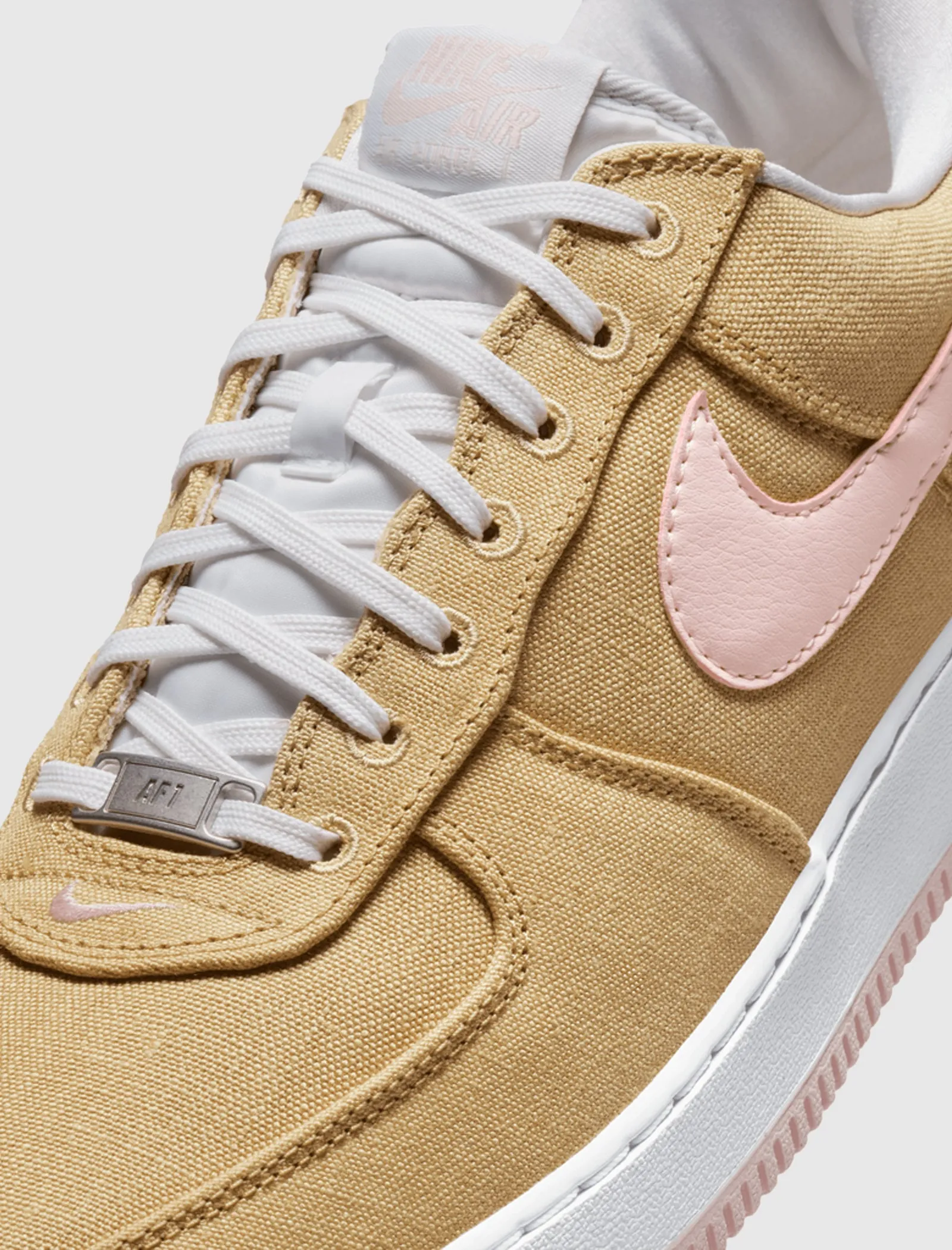 AIR FORCE ONE CANVAS "LINEN" Star Edge Italian Glam