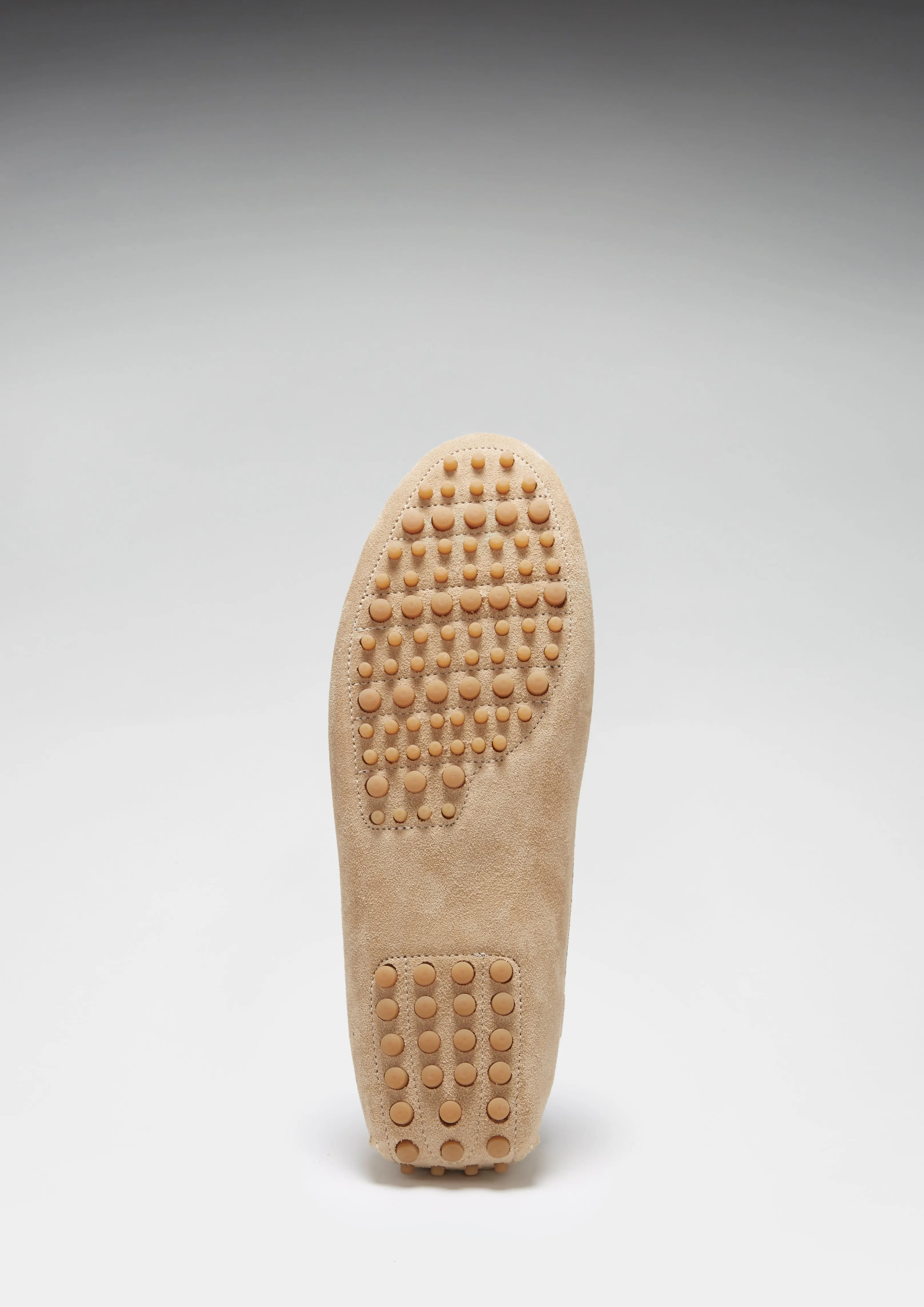 Wide Base trend pick Laced Driving Loafers, taupe suede
