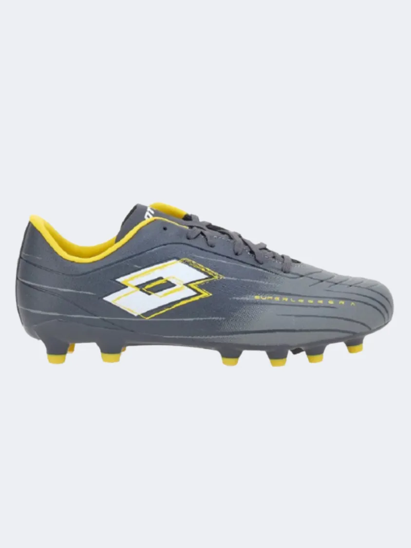 Lotto Solista 700 Ix Fg Men Football Shoes Asphalt/White Final Whistle