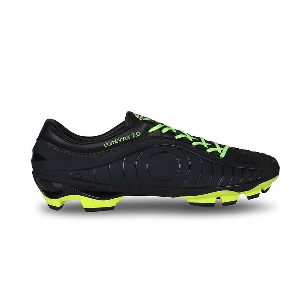 NIVIA Dominator 2.0 Football Shoes for Men (Black) Flexible Construction