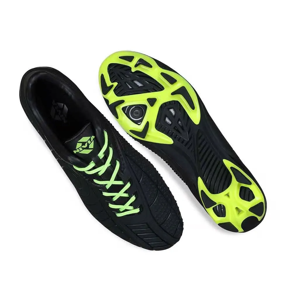 NIVIA Dominator 2.0 Football Shoes for Men (Black) Pro Control