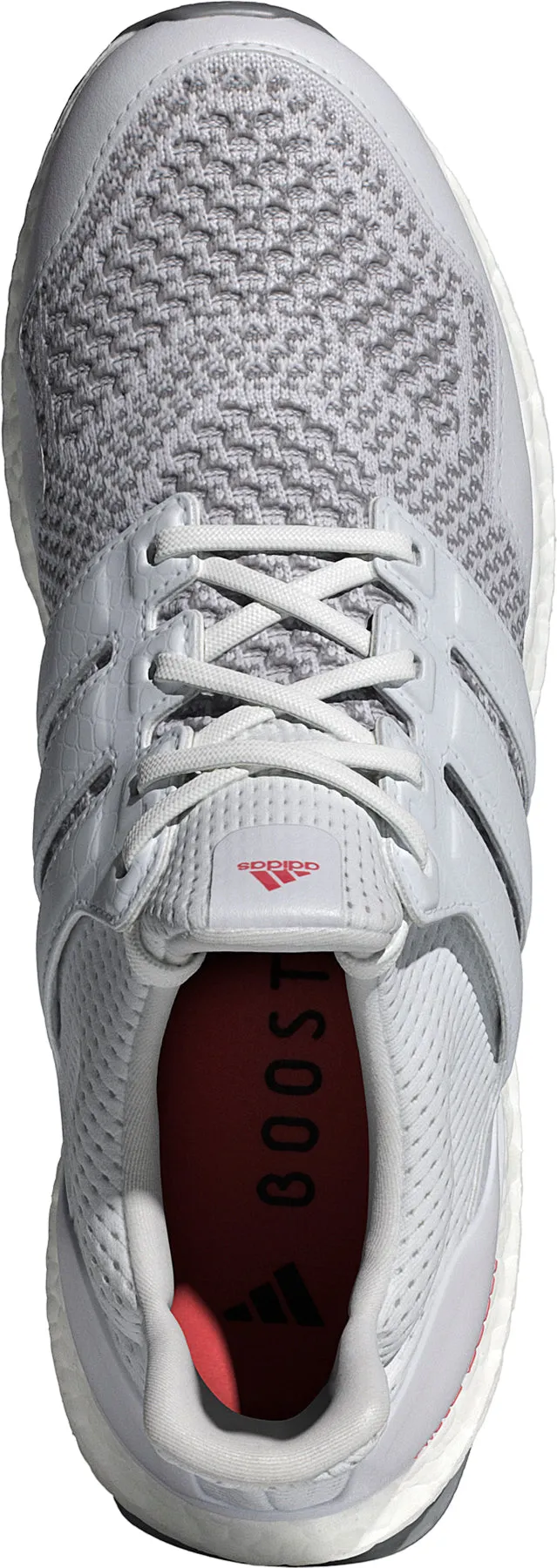 Swim Ready Heart Glow adidas Ultra Boost Spikeless Golf Shoes - Grey