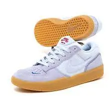 Durable Comfort Nike SB Force 58 PRM L Shoes - Football Grey/Gum