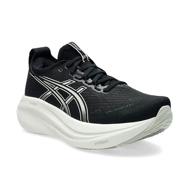 Women's Gel-Nimbus 27 Black/Lake Grey Office Cool Daily Comfort