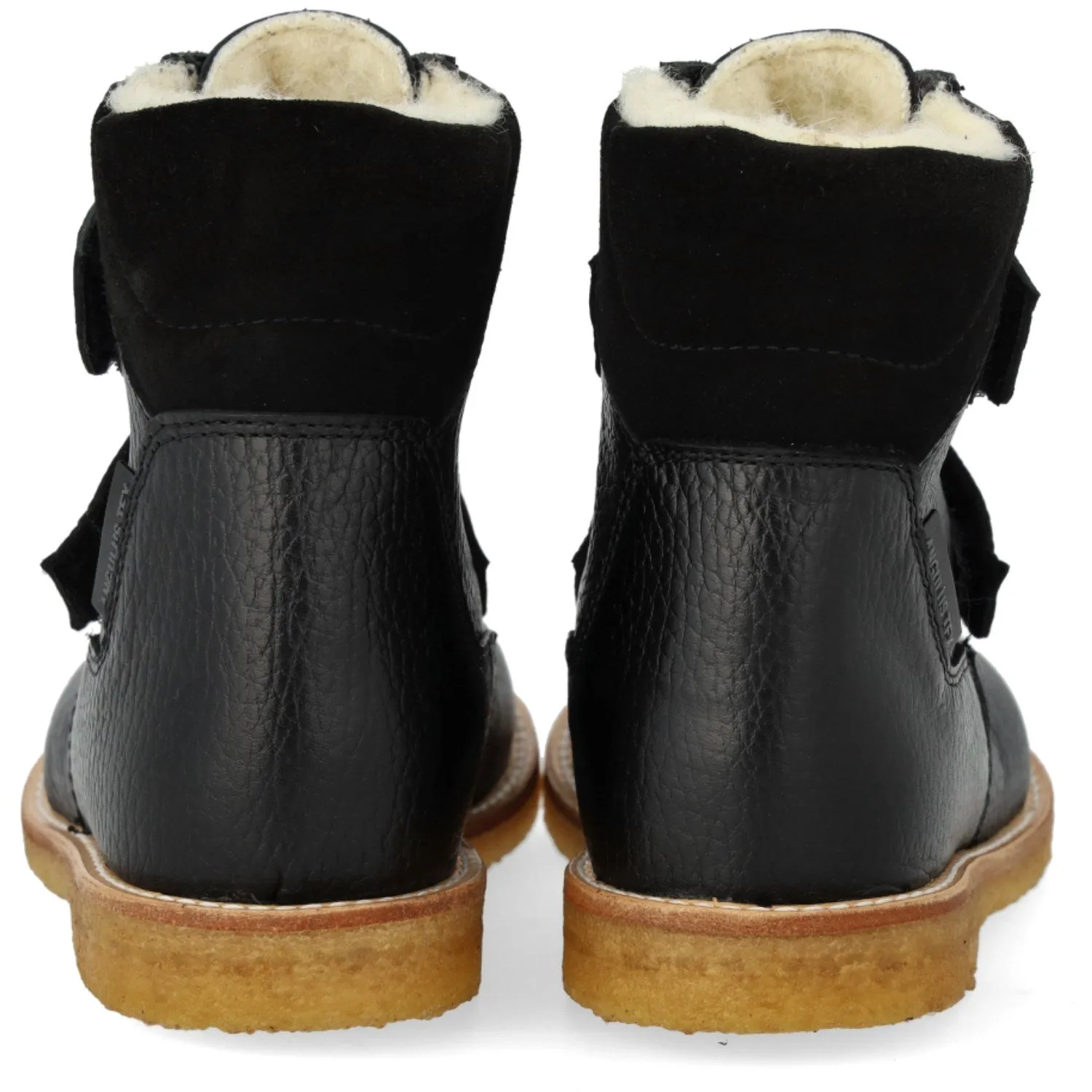 Snow Adventure Trail Snow Snow Explorer Boots Angulus Black TEX Boot with Velcro Closure