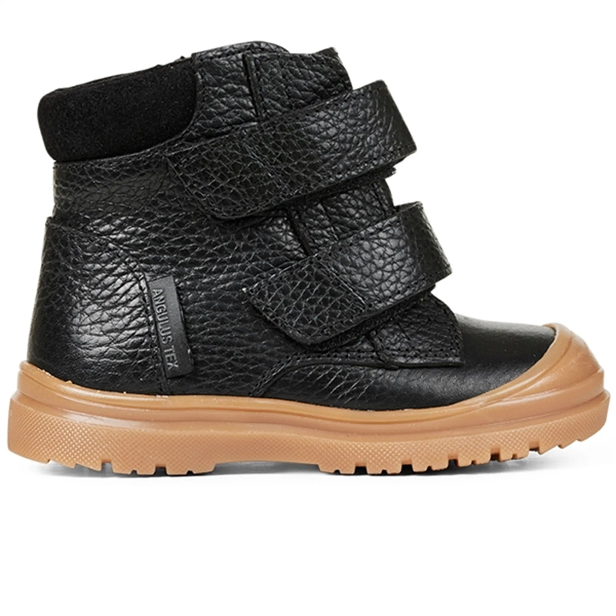 Long Walks Adventure Trek Angulus Starter Tex Boots With Velcro Black
