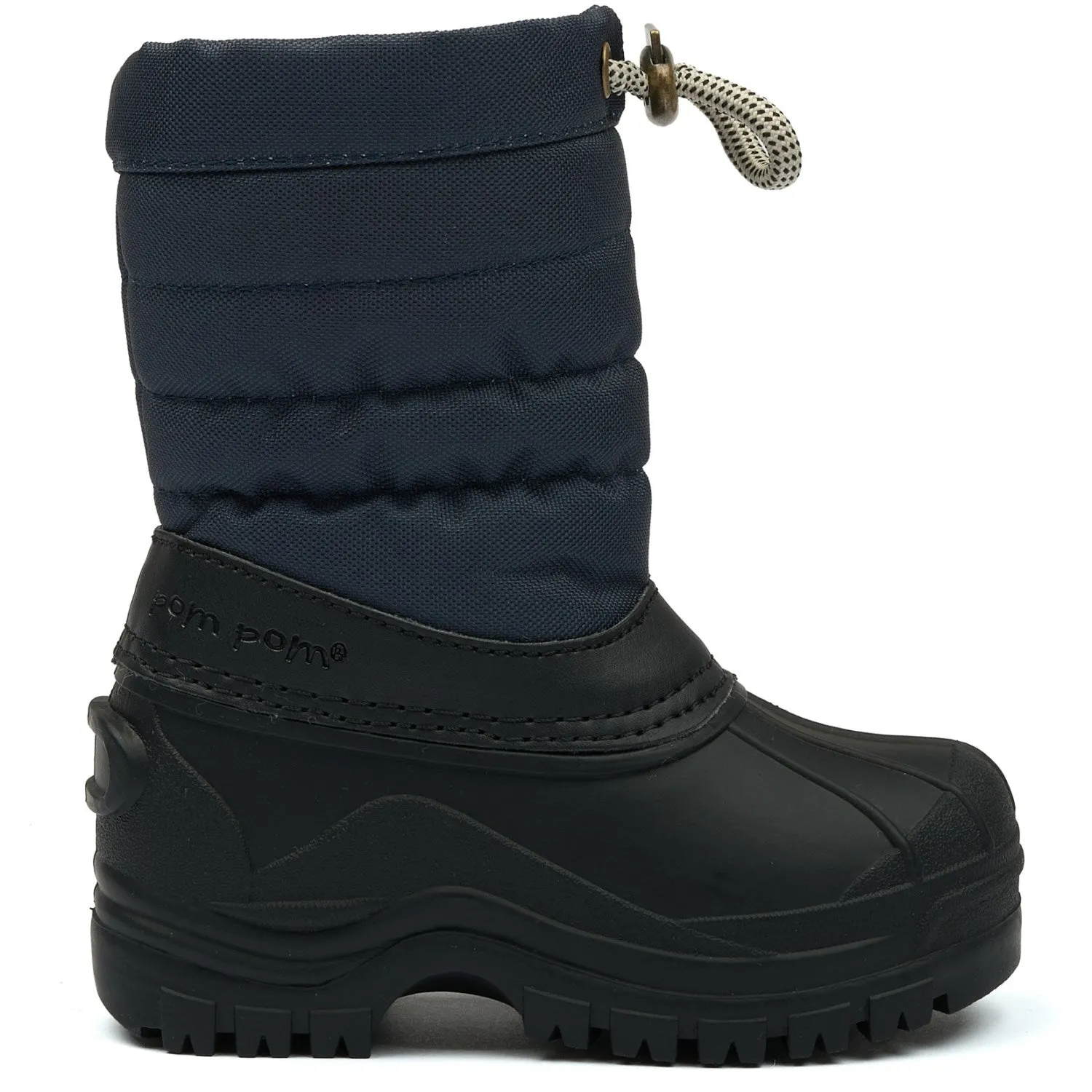 Pom Pom Navy PmWill Winter Boot Snow Winter Outdoor Hiking