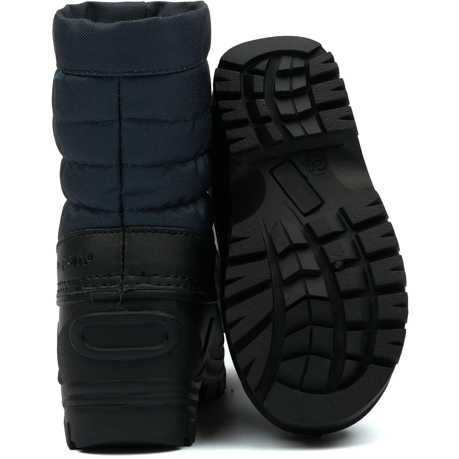 Pom Pom Navy PmWill Winter Boot Frost Protection Shoes Outdoor Hiking Shoes