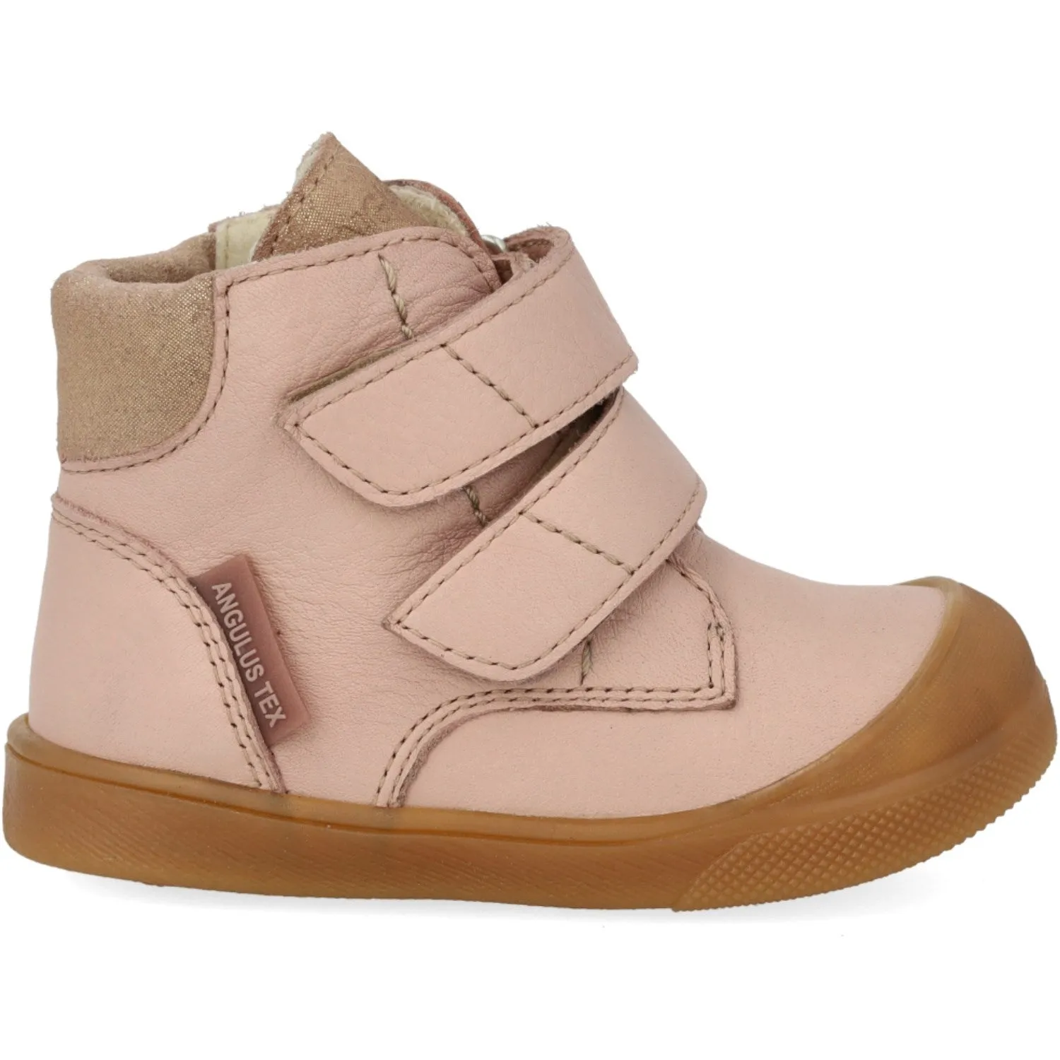 Angulus Rosebud/Rose Glitter Child's first TEX Winter Boot Travel Boots
