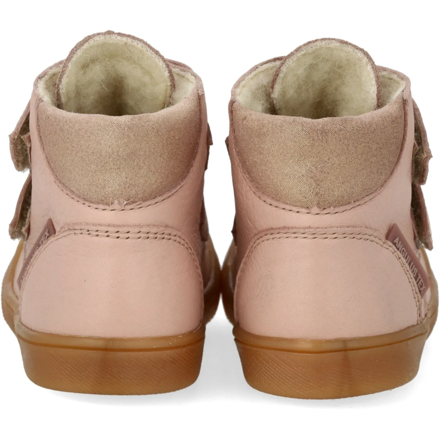 Snow-Trekking Boots High Quality Angulus Rosebud/Rose Glitter Child's first TEX Winter Boot