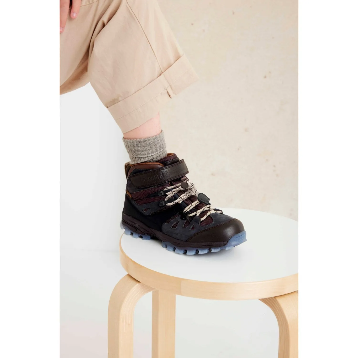 Snow Grip Shoes Waterproof Lining Bisgaard Brown River Tex Bootr