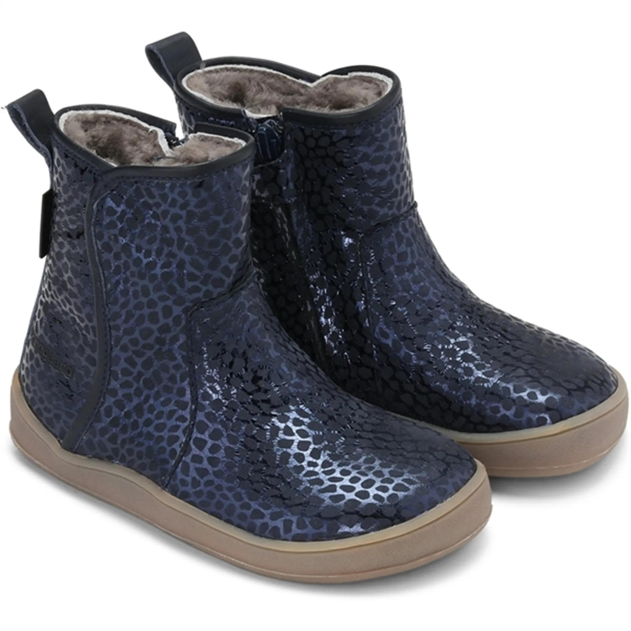 Bundgaard Brenda Lamb Tex Winter Boot Navy Wasp Snow Waterproof