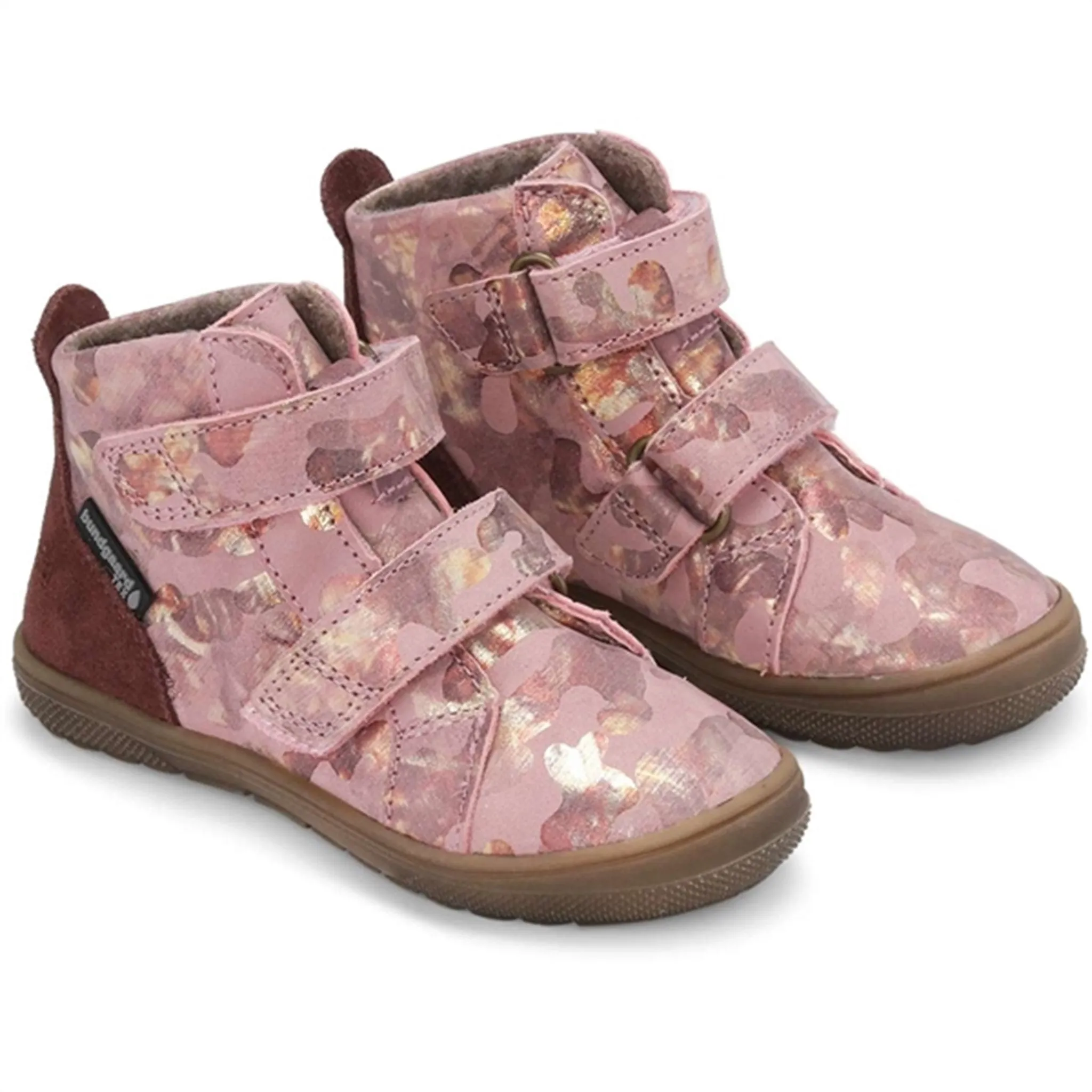 Bundgaard Storm Velcro Tex Shoe Rose Mili Snow Winter Trekking Adventure Snow Trekking Style