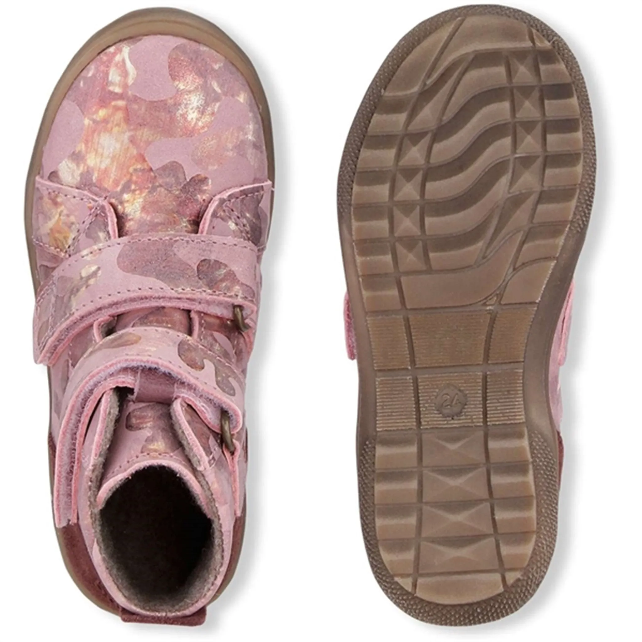 Snow Survival Frost-Bite Footwear Bundgaard Storm Velcro Tex Shoe Rose Mili
