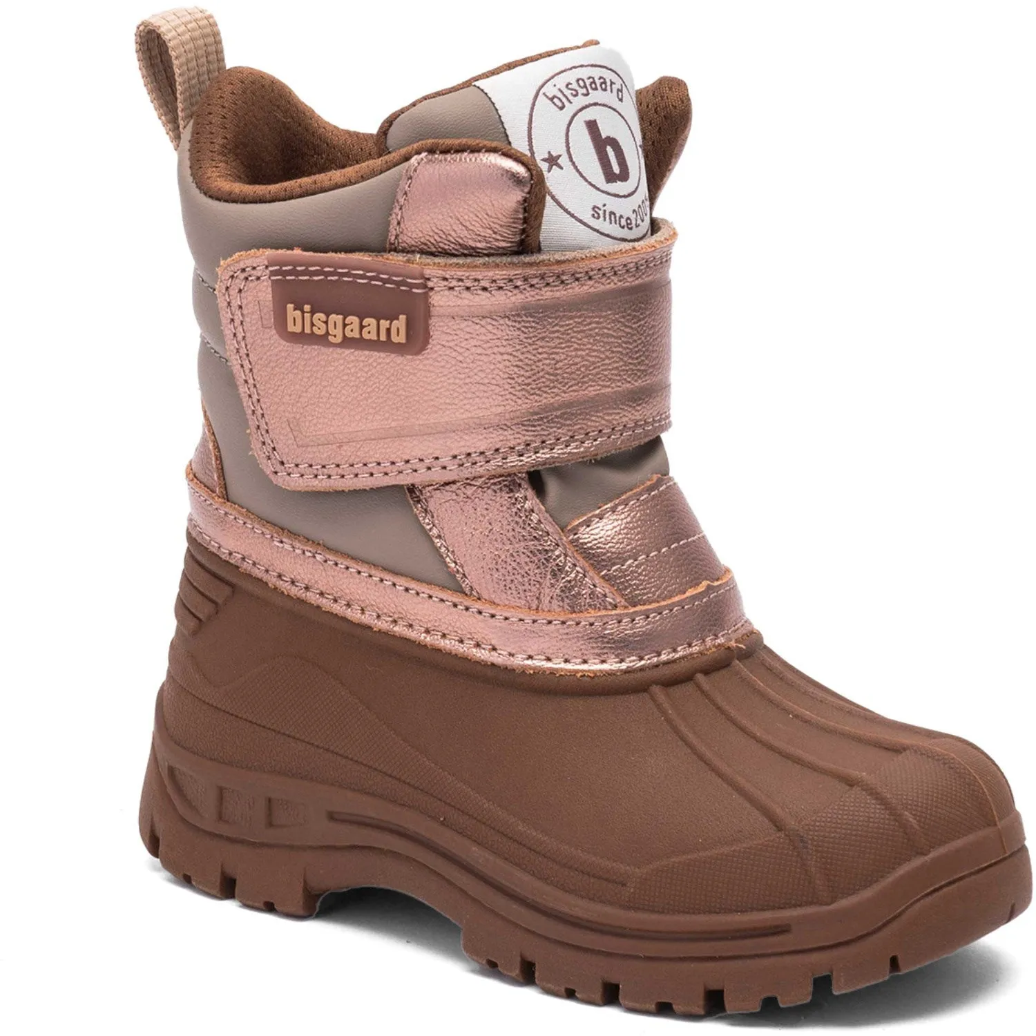 Cold resistant Explorer Bisgaard Rose Gold Pixie Boot