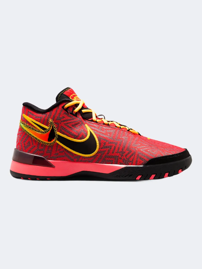 Breathable mesh Nike Lebron Nxxt Genisus Men Basketball Shoes Bright Crimson