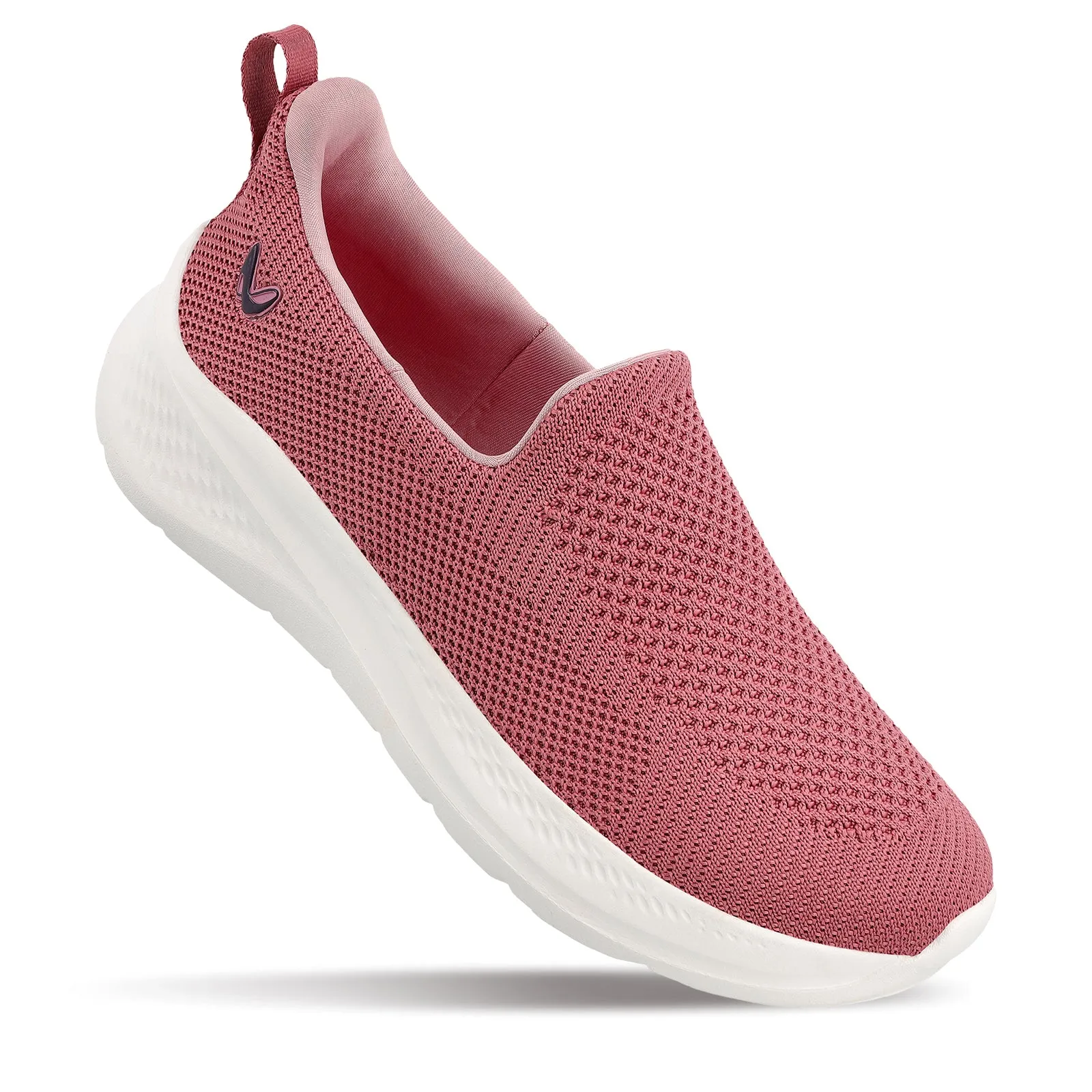 Women's Slip-on Sports Shoe - WS3267 Peach Easy Step Shoes