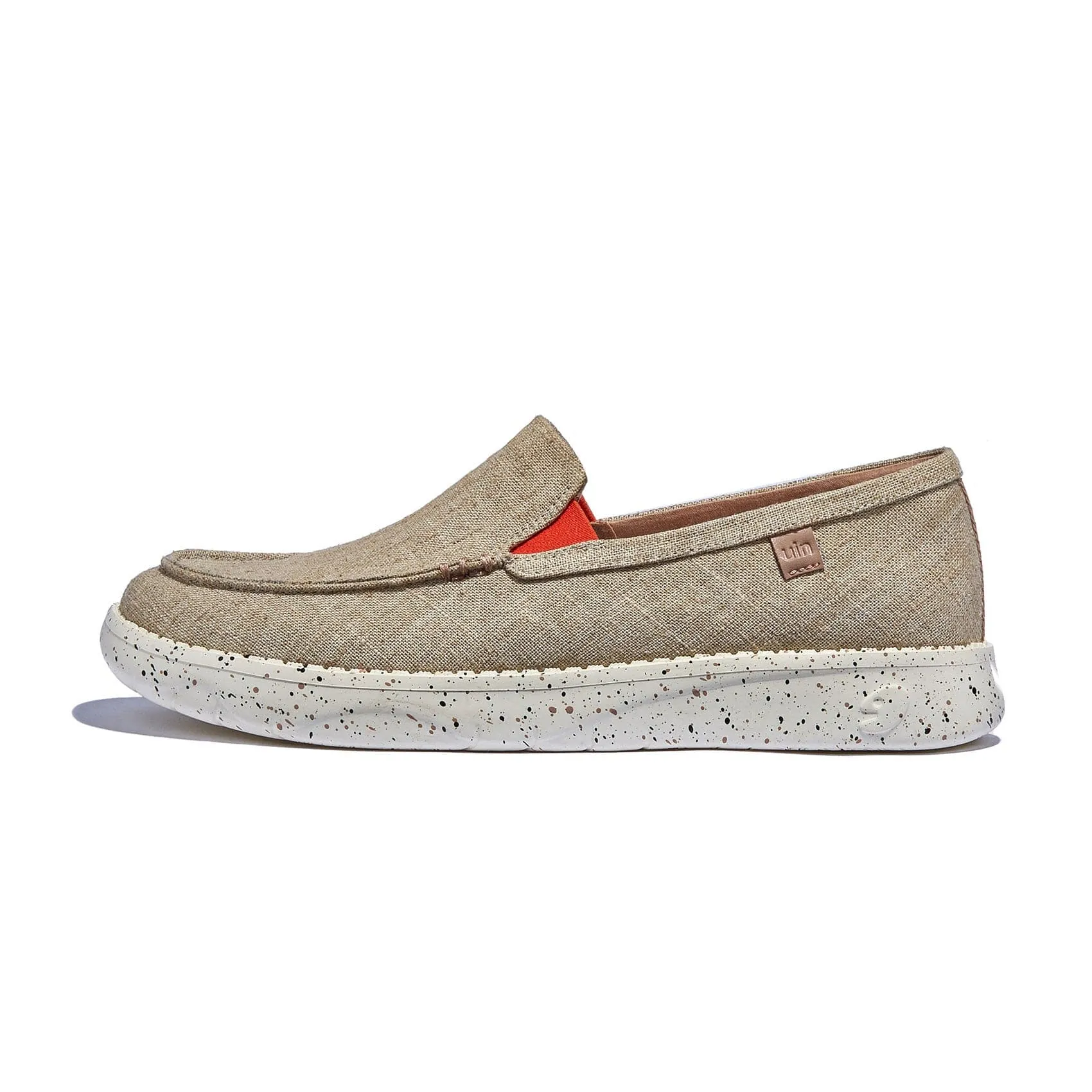 Breathable Sole Comfort Cushion Linen White Tarragona III Men