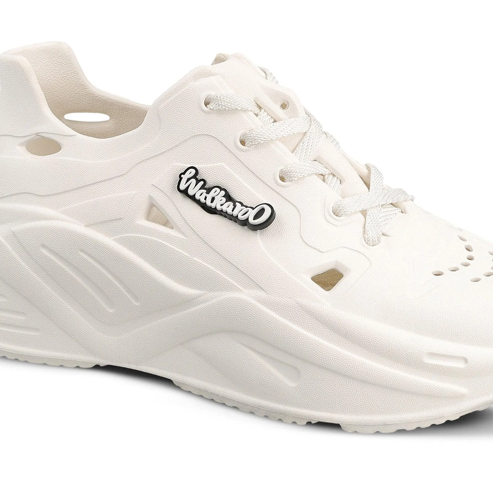 Women's Superclogs - WC8916 White Soft Leather Air Touch