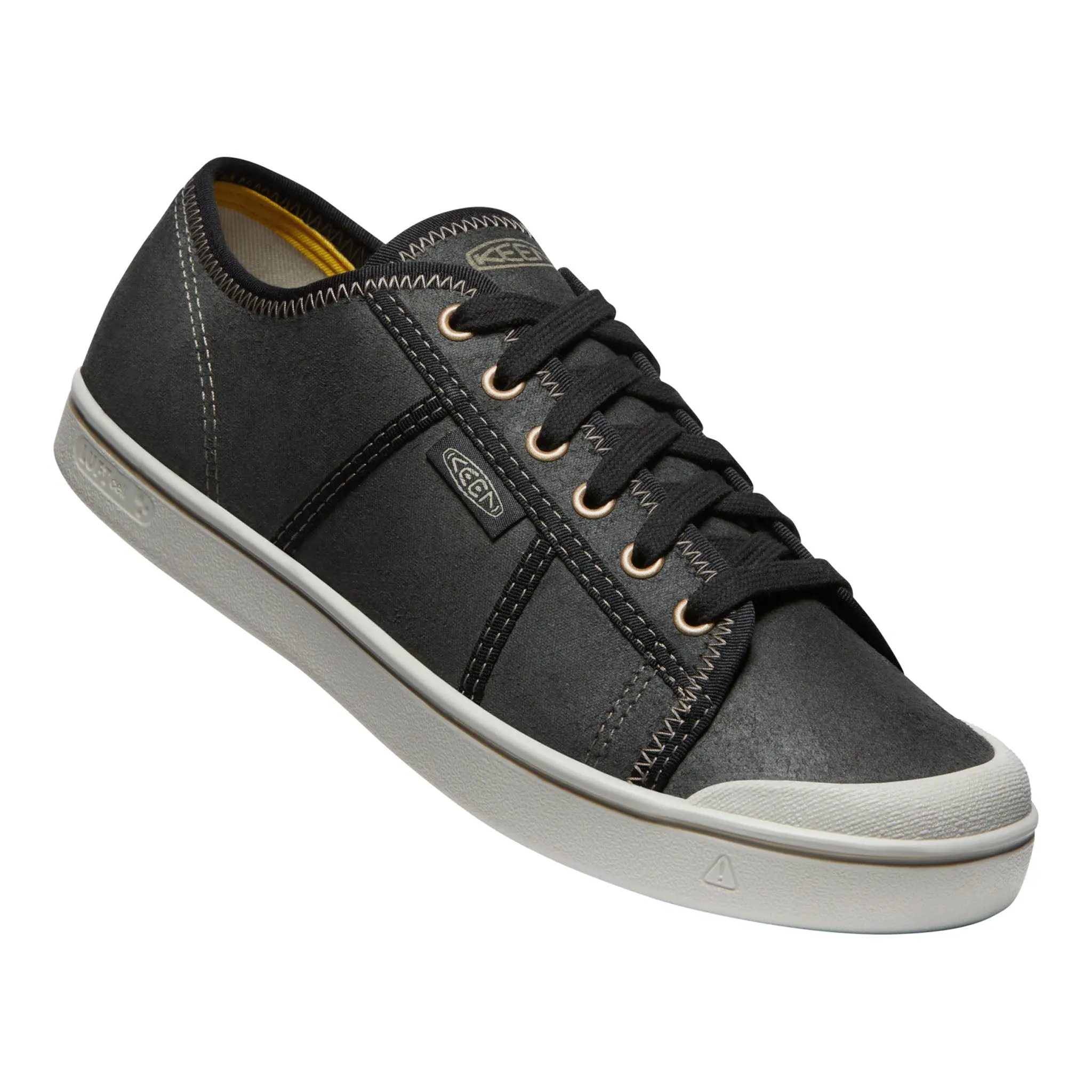 Men's Eldon Harvest Leather Sneaker Black/Silver Birch Energy Rise Dad Pick