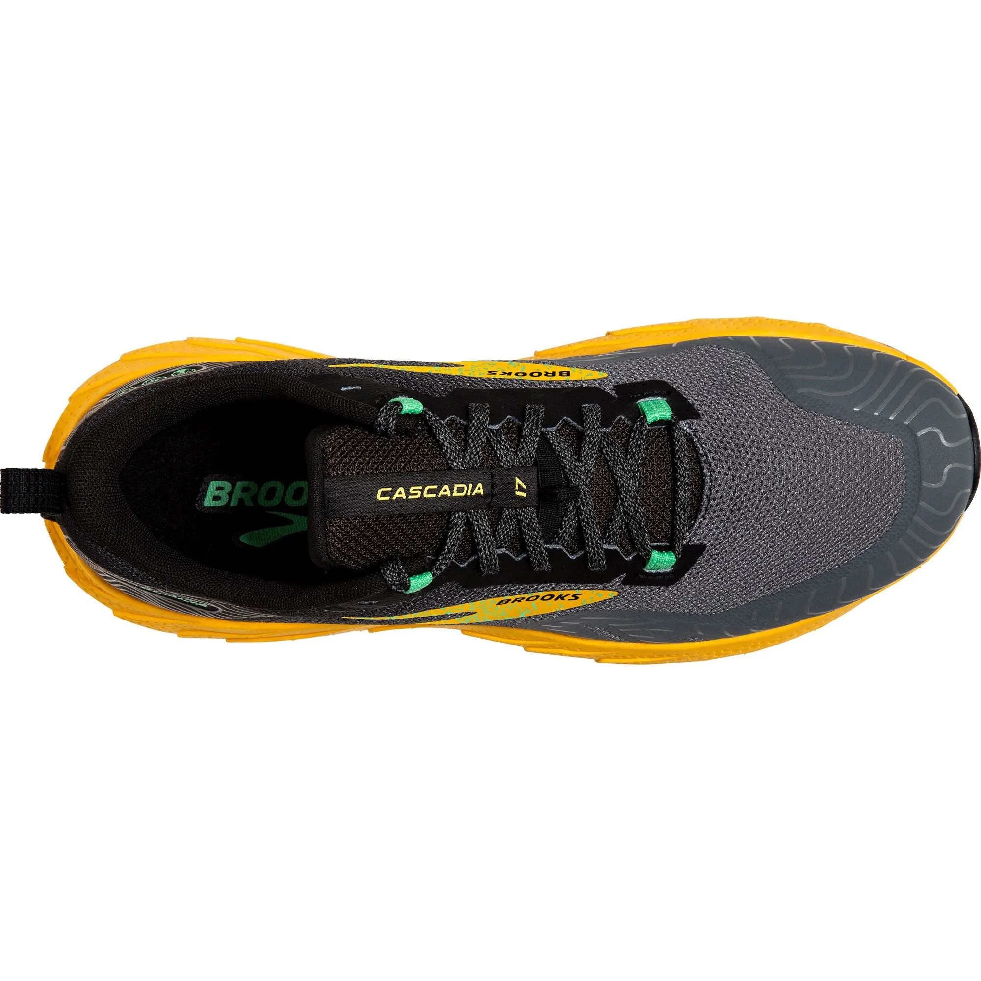 Dynamic Edge Brooks Cascadia 17 Mens Trail Running Shoes - Grey