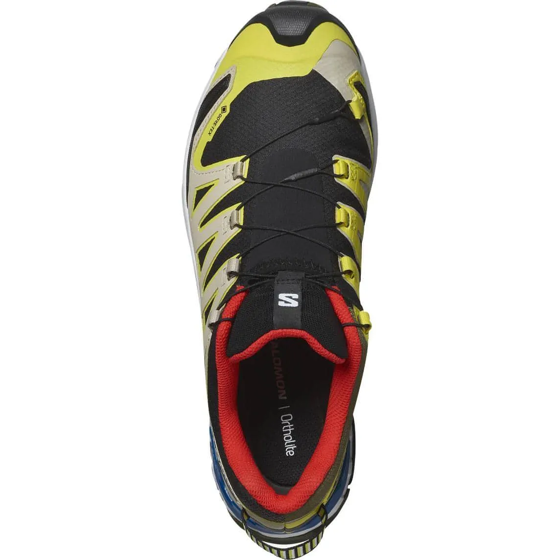 Salomon XA Pro 3D V9 GORE-TEX Mens Trail Running Shoes - Black Dynamic Edge synthetic leather