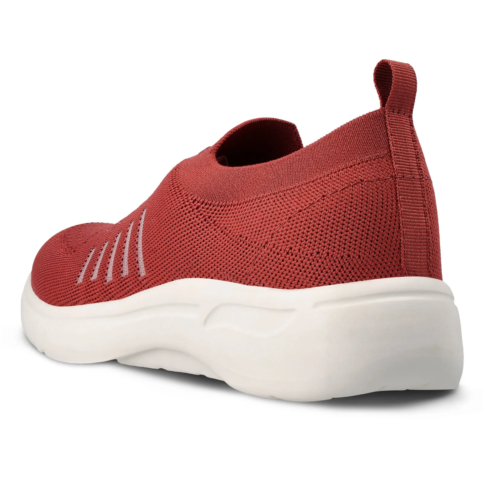 Easy Travel Shoes Easy Access Walkaroo Womens Life Style  - WS3258 Maroon