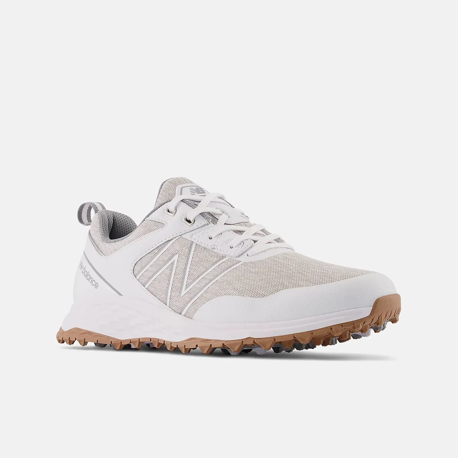 New Balance Mens Fresh Foam Contend Golf Shoe  - WHITE Fast Control