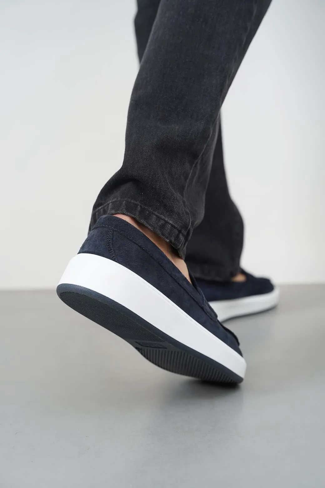 SUEDE PENNY LOAFERS Washable Timeless Cushioning