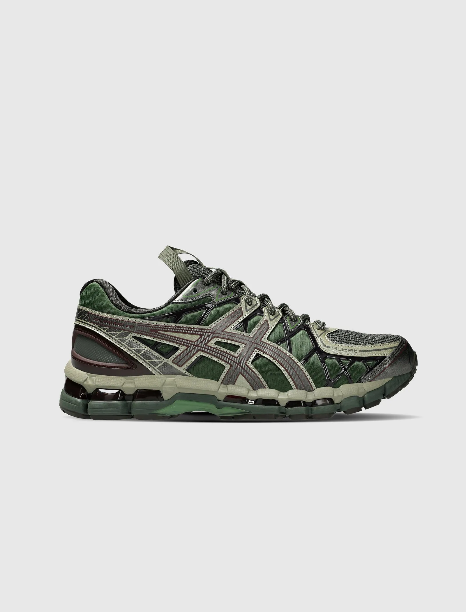 UB10-GEL-KAYANO 20 "MOSS/ GUNMETAL" Step Tall