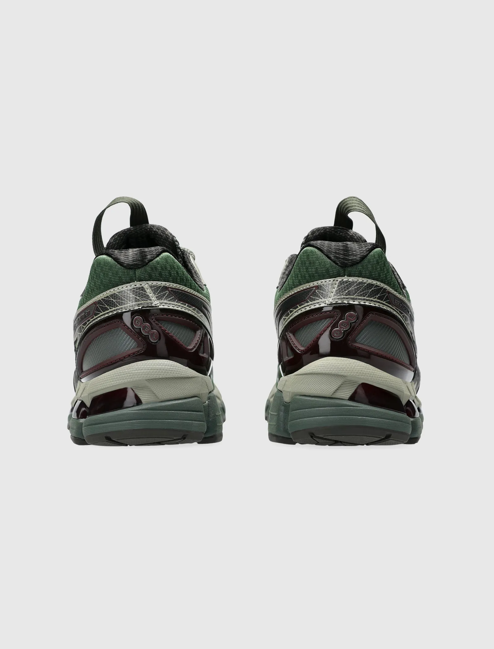 UB10-GEL-KAYANO 20 "MOSS/ GUNMETAL" Leather Comfort Walk