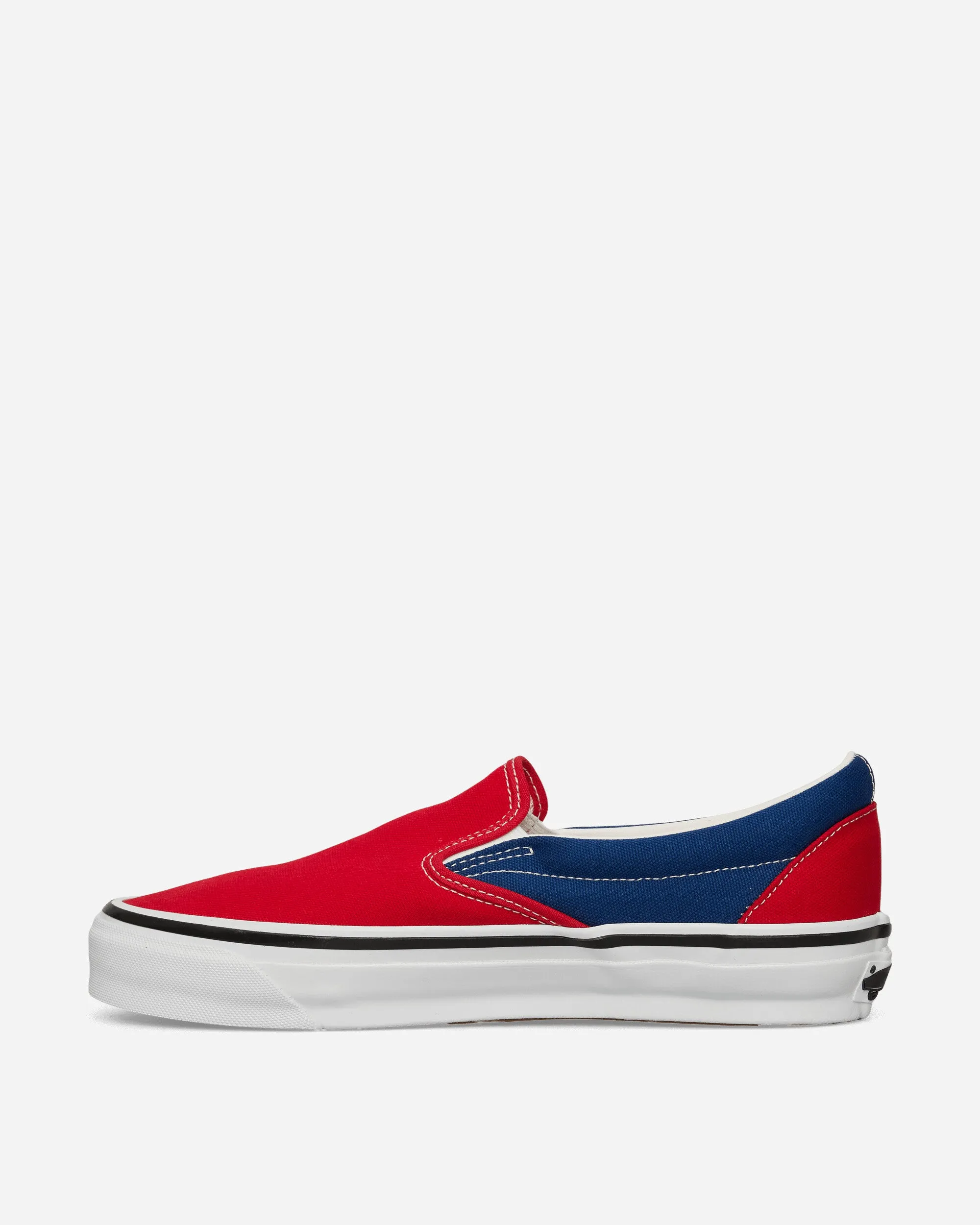 Engineered Garments Slip-On 98 Sneakers Red / Navy Comfort First Soft Slip On