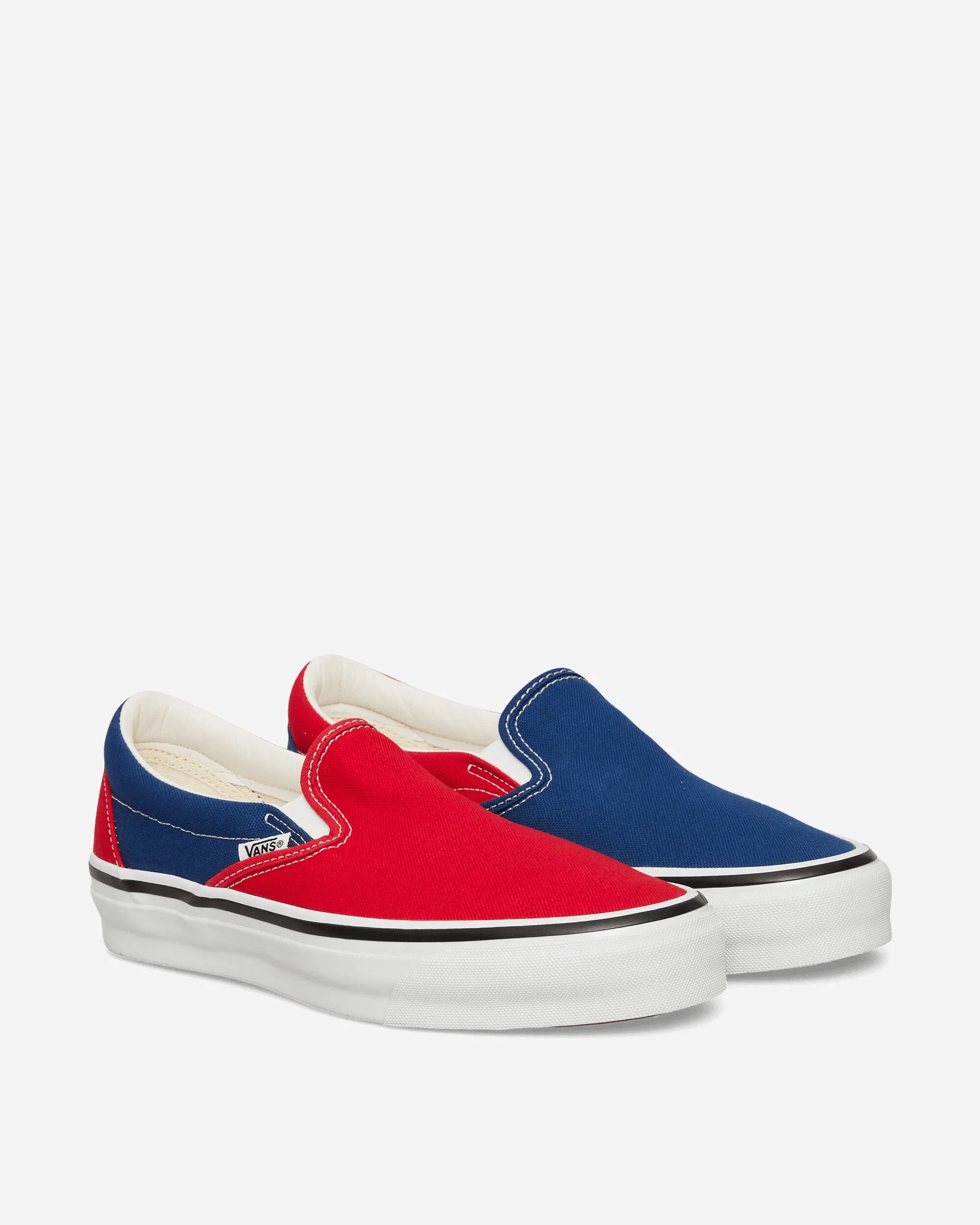 Engineered Garments Slip-On 98 Sneakers Red / Navy Everyday Comfort Fastening Secure Slip On