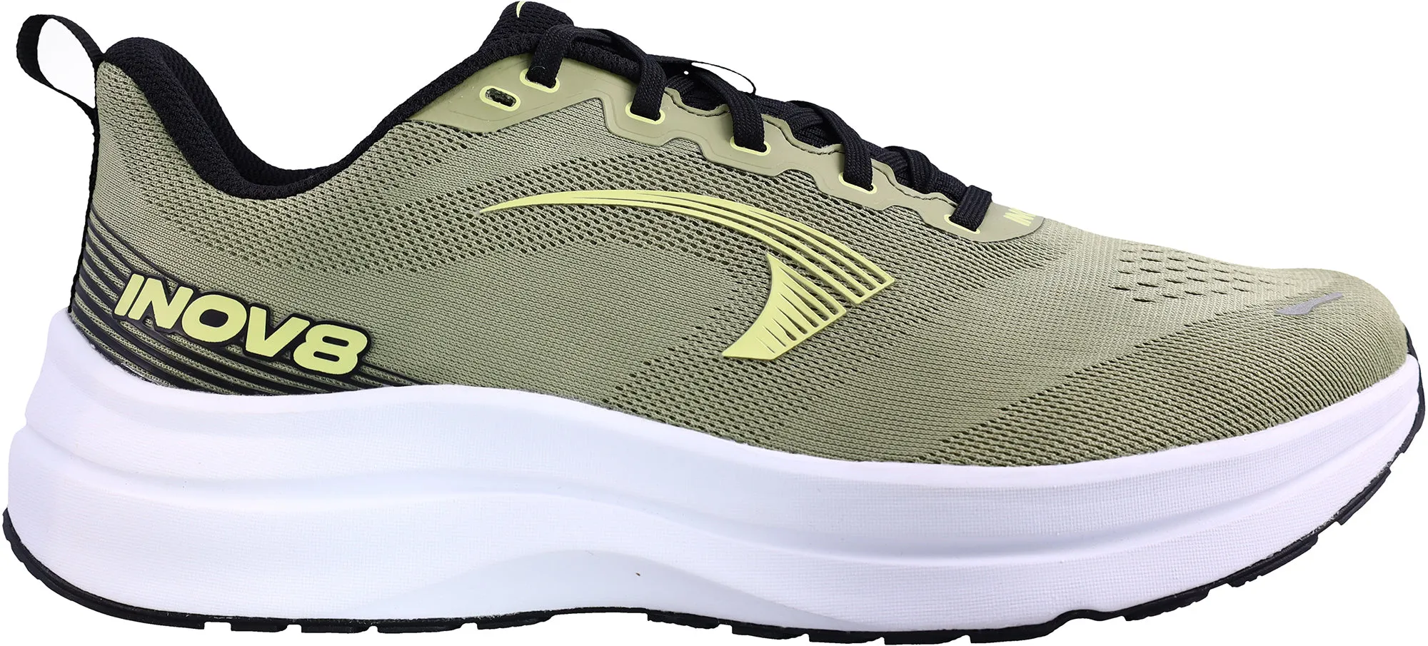 Fast Track Flexibility Inov8 RoadFly Max Mens Running Shoes - Green