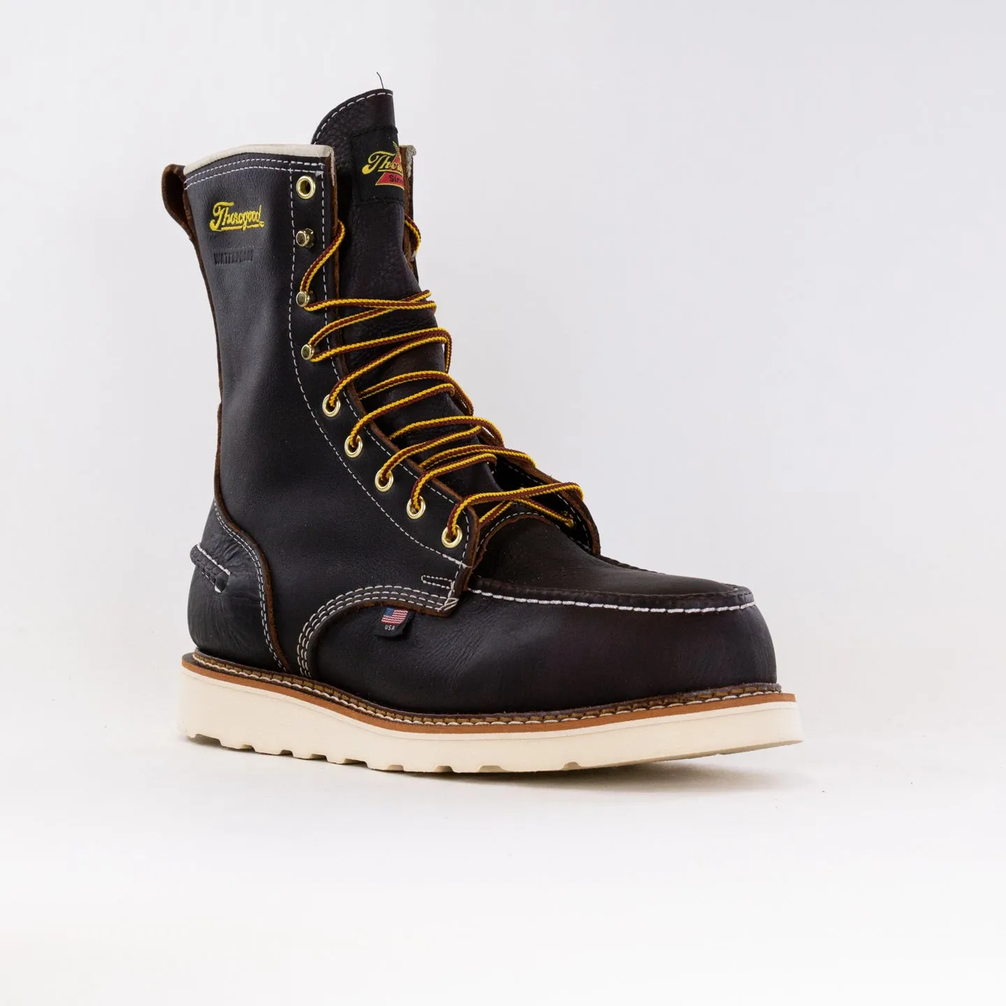 Thorogood 1957 Series Waterproof 8'' Safety Toe Wedge (Men's) - Briar Pitstop Walking Footwear