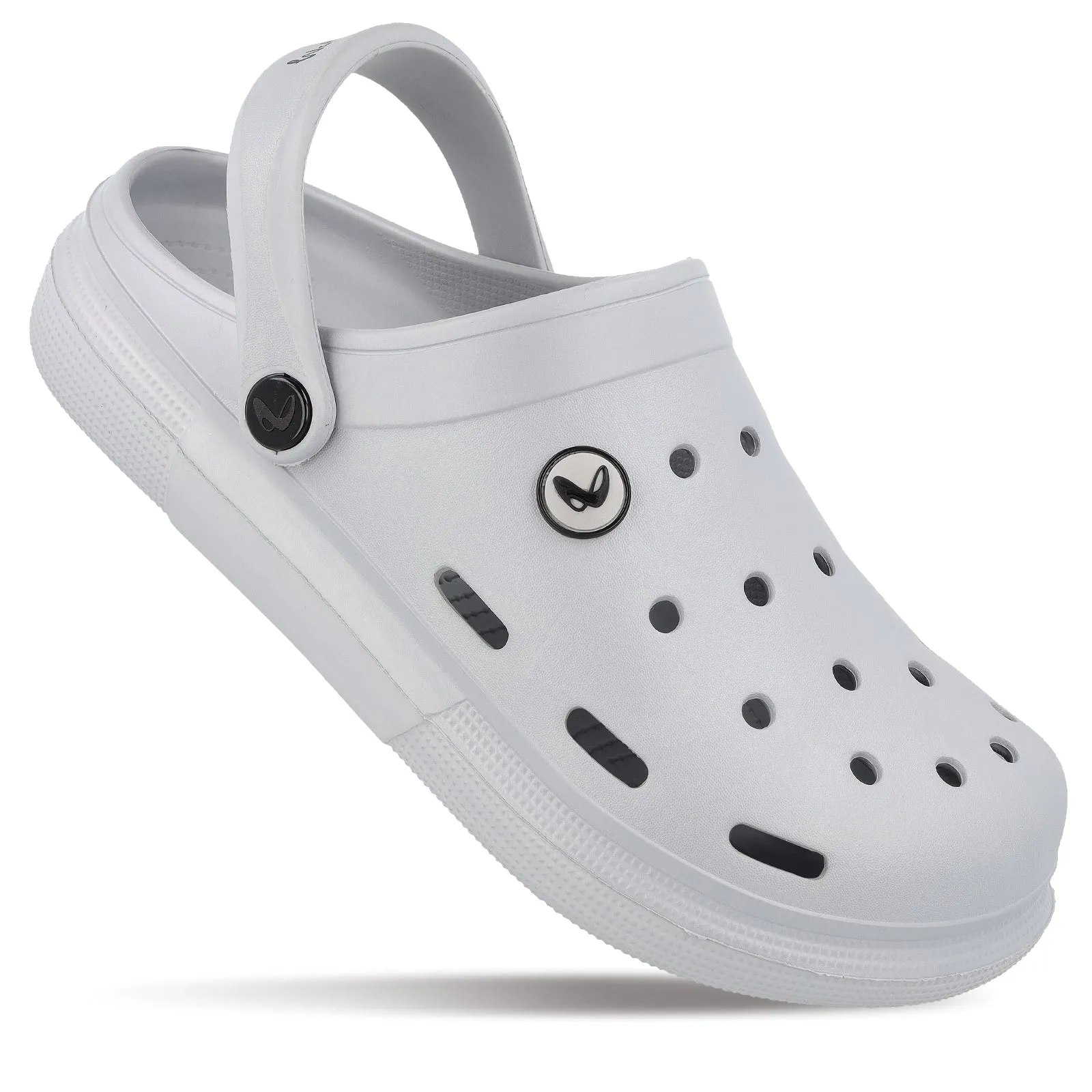 Casual Sandals Men's Clogs  - WC4843 Light Grey